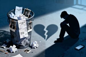 Ślady zdrady tkwią w śmieciach