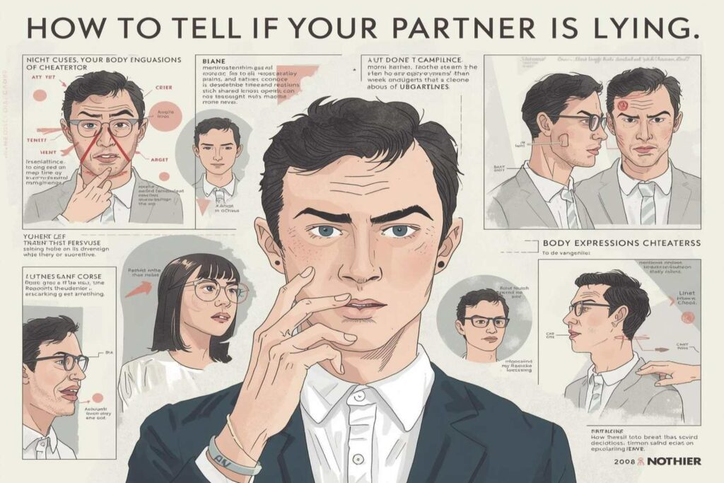 Jak poznać że partner kłamie - mikroekspresje zdrada
