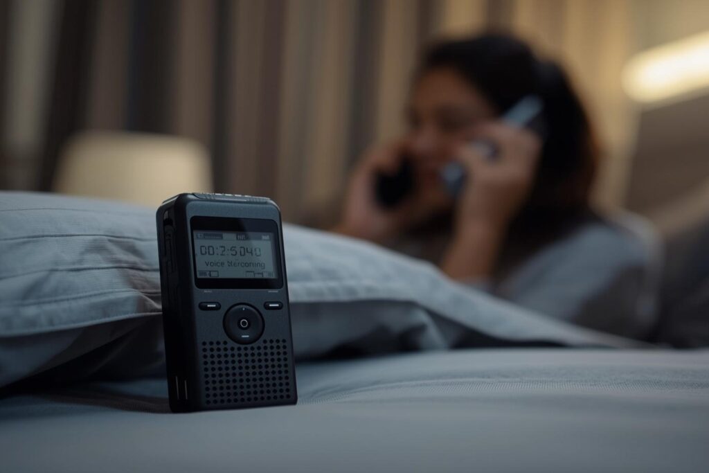 Jak sprawdzić czy partner mnie zdradza - nagrywanie rozmów