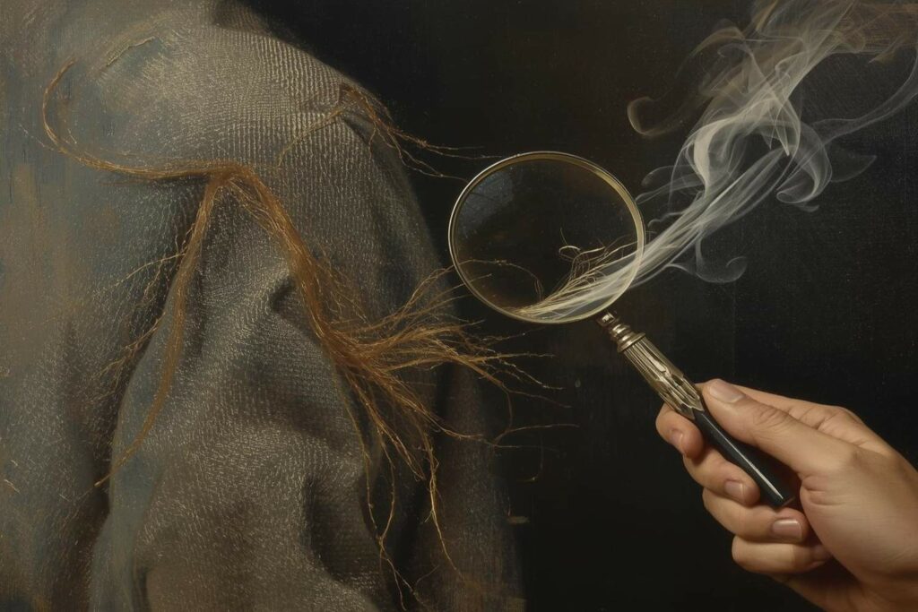 Ślady zdrady na odzieży - mikroślady zdrady