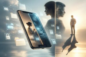 Jak kobieta ukrywa drugie życie w telefonie