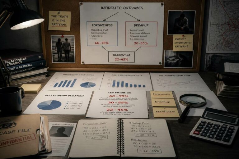 Statystyki wybaczania zdrady
